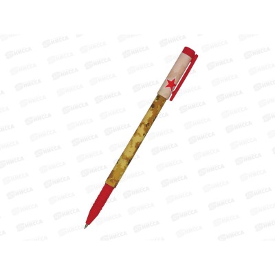 Ручка шар. B.V. FunWrite Millitary. Sand, синяя,0,5мм  020-0212/49 *24