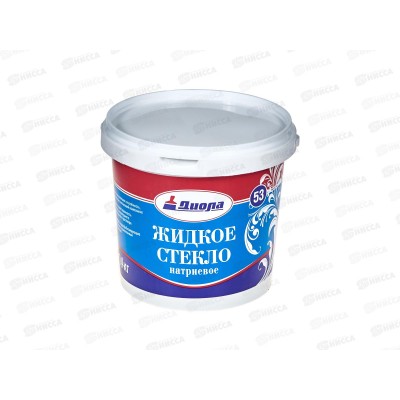 Жидкое стекло натриевое Диола Д-53 1,4кг Жидкое стекло натриевое Диола Д-53 1,4кг