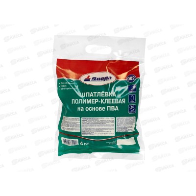 Шпатлевка полимерно-клеевая Д -002 4,0кг