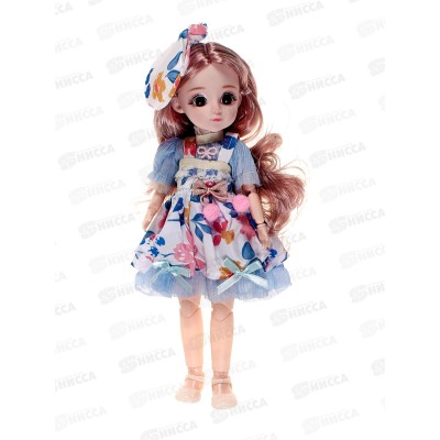 Кукла 30см 2953456 свет, звук, поворачивает голову, в коробке18*6,5*33