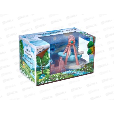 Набор "Луна-парк", паровозик, аттракцион-корабль, 3 фигурки, 2893823 в коробке 30*20*4,5см Набор "Луна-парк", паровозик, аттракцион-корабль, 3 фигурки, 2893823 в коробке 30*20*4,5см
