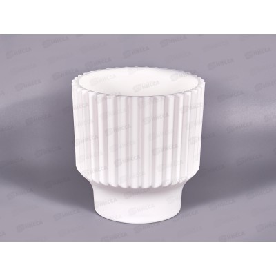 Горшок д/цветов Аркада 2,85л Белый с вкладкой, д.17 н.15,5  *9