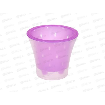 Горшок д/цветов Ванда 6л Фиолет-прозрачный (с вкладкой) d25 h17,5 *5 Горшок д/цветов Ванда 6л Фиолет-прозрачный (с вкладкой) d25 h17,5 *5