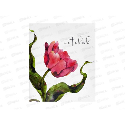 Тетрадь 48л кл. ПЛН Beautiful Tulips, скрепка., 3201 *30