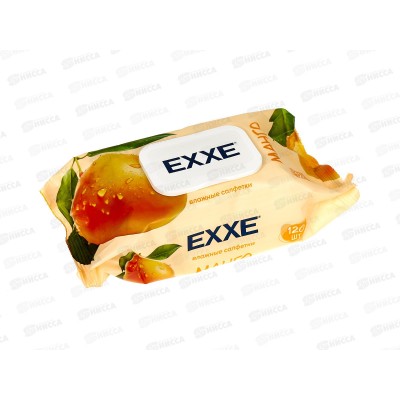 EXXE влажные салфетки 120шт Манго С0008080 *14 EXXE влажные салфетки 120шт Манго С0008080 *14