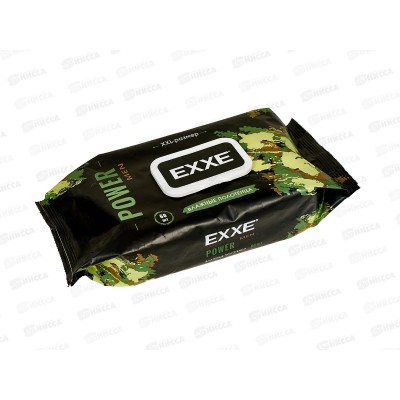EXXE MEN влажные полотенца 60шт Power С0008267 *12