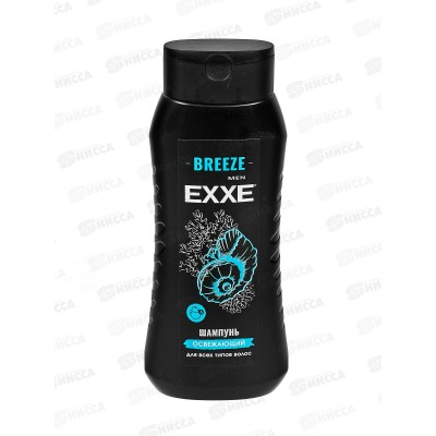 EXXE MEN Шампунь для волос Морские минералы Breeze 400мл *12 С0008276