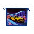 Папка д/тетр. Darvish А5  Красивый спорткар, молн., DV-14015-3