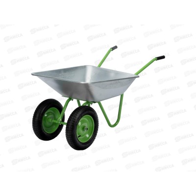 Тачка сад. 65л 2-х колес. 120кг Сибртех, 689135