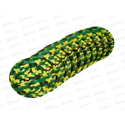 Тарелка бумажная &quotВоенная&quot 3421659  *10