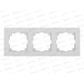 Рамка на 3 поста, INTRO Accent белый, 6-503-01 *10/100
