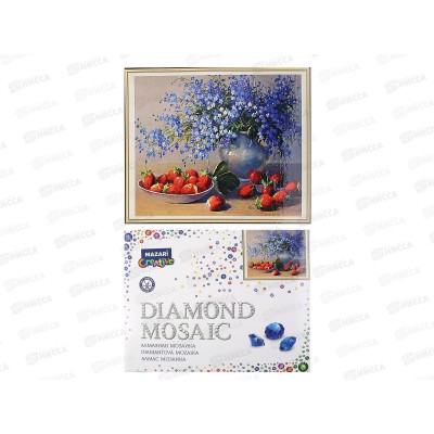 Алмазная мозаика MAZARI Клубника. 40х50см,1диз, M-11205 *12