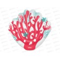 Плотик для бассейна CORAL BLISS, 186х153см, 43724 BESTWAY, 036-098 г