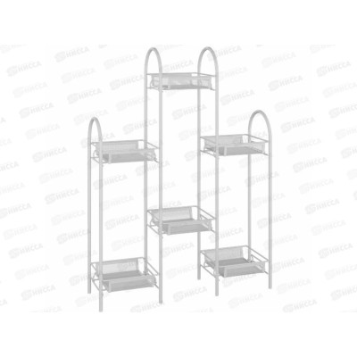 Подставка для цветов &quotЛира 36&quot белый ПДЦЛИ36 Б