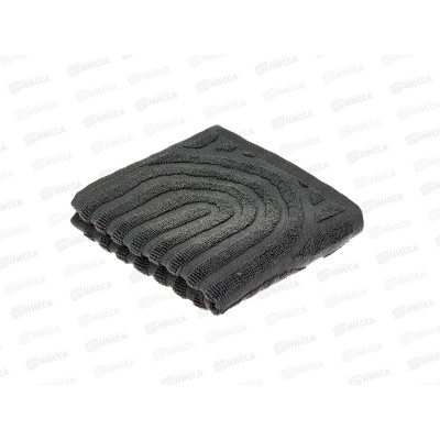 Полотенце махровое 30*60 LuxoR Аркадия темно-серый