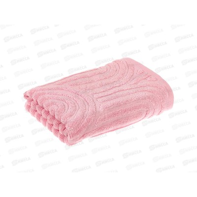 Полотенце махровое 50*90 LuxoR Аркадия розовый