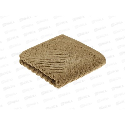 Полотенце махровое 30*60 LuxoR Брейд капучино