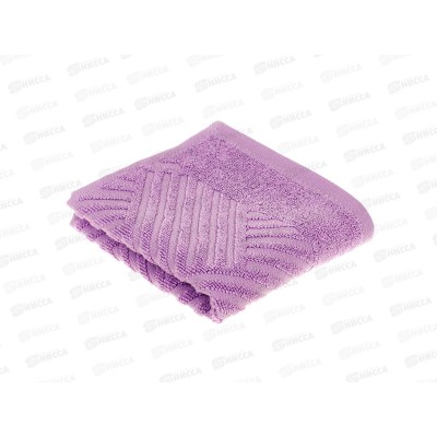 Полотенце махровое 30*60 LuxoR Брейд сиреневый