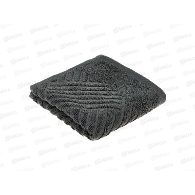 Полотенце махровое 30*60 LuxoR Брейд темно-серый