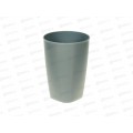 Стакан пластмассовый 380мл серый *40  ИНТ