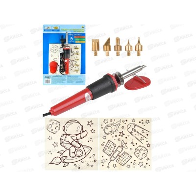 Набор для выжигания по дереву. Мир космоса 15х15см, НР-4331 *24