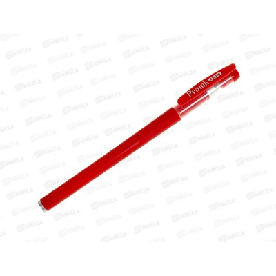 Ручка гел. MAZARI Tinta красная, 0.5мм, цвет.корп., P-100-5 *50