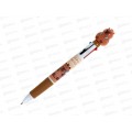 Ручка авт. MAZARI Капибара, 4-x цв. 0.7мм, корпус. цветной  SM-4 *36