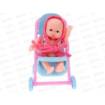 Пупс &quotСладкий малыш-6&quot с аксессуар., 2059568 (8,5х8,3см) в пакете