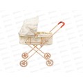 Коляска для кукол "Заюшка" 9308NF (63,5х36х73см) со съемной люлькой Коляска для кукол "Заюшка" 9308NF (63,5х36х73см) со съемной люлькой