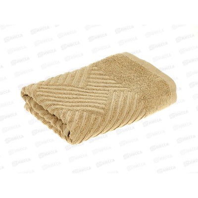 Полотенце махровое 50*90 LuxoR Брейд бежевый