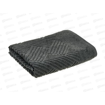 Полотенце махровое 70*130 LuxoR Брейд темно-серый