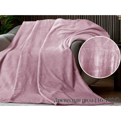 Плед Велсофт 180*200 16-1806 Древесная роза