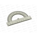 Транспортир 180гр ПП 10см прозрачный тонированный, ТР-6017 *20 Транспортир 180гр ПП 10см прозрачный тонированный, ТР-6017 *20