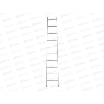 Лестница приставная 10ступеней (длина 2,46м) Л10