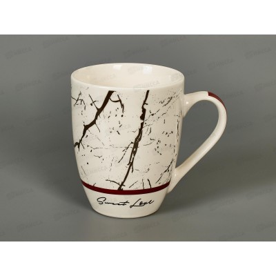 Кружка бочка Мрамор 340мл 1019066