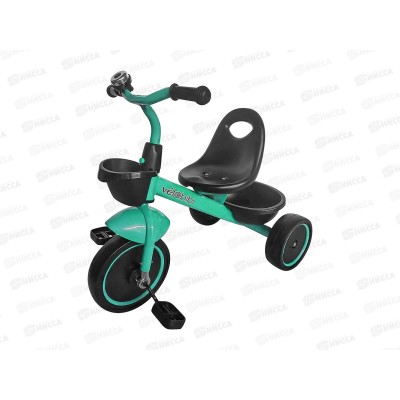 Велосипед трехколесный ЮПИТЕР, бирюзовый, ВЛ-2578 Велосипед трехколесный ЮПИТЕР, бирюзовый, ВЛ-2578