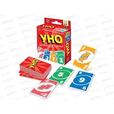 Уно классическое, 52 карточки, 04693