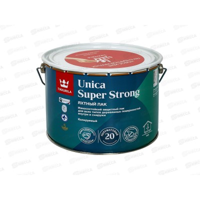 Лак универсальный Unica Super Strong EP п/мат 9,0л Лак универсальный Unica Super Strong EP п/мат 9,0л