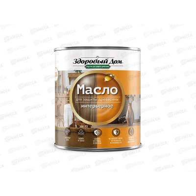 Здоровый Дом масло интерьерное,  0.75л, дуб *6/528