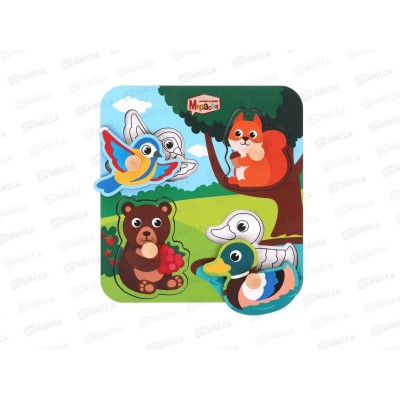 Вкладыши "Лесная полянка", 962008