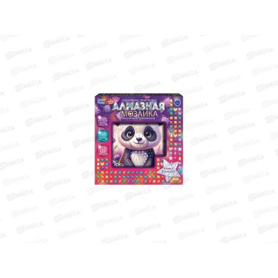 Алмазная мозаика 15х15см Пандочка, АМ15Х15-123966