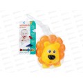 Игрушка пластизоль для ванны Лев, YF-LEO в сетке
