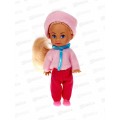 Кукла &quotКАРАПУЗ&quot ANNA-W7-BB Аня 12см в коробке