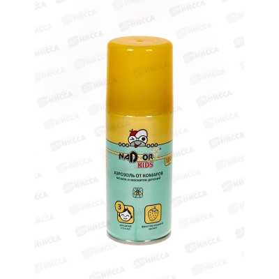 NADZOR Аэрозоль от комаров детский 100мл *6/24