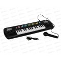 Электроорган с микрофоном, usb провод 3128В, В2376989 в коробке Электроорган с микрофоном, usb провод 3128В, В2376989 в коробке