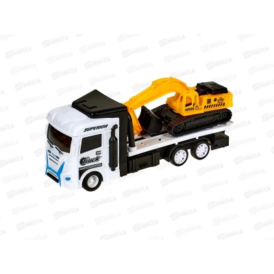 Трейлер инерц. Z488-H11185 Погрузчик цвет в ассорт. в пласт. Трейлер инерц. Z488-H11185 Погрузчик цвет в ассорт. в пласт.