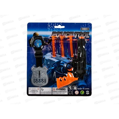 Набор Полиция В2212543 на картоне 21,5х19х3см Набор Полиция В2212543 на картоне 21,5х19х3см