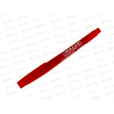 Маркер MAZARI Belar перм.красный, 1,5мм, M-5004B-72 *12/144/864 Маркер MAZARI Belar перм.красный, 1,5мм, M-5004B-72 *12/144/864