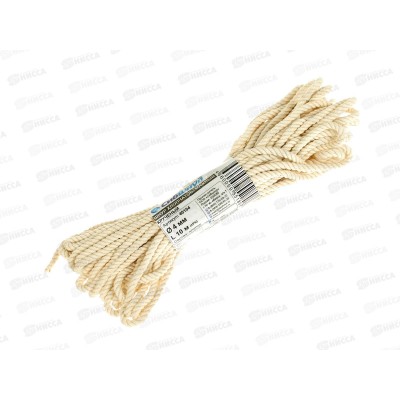 Шнур ХБ крученый СИБШНУР, 4мм/10м*100