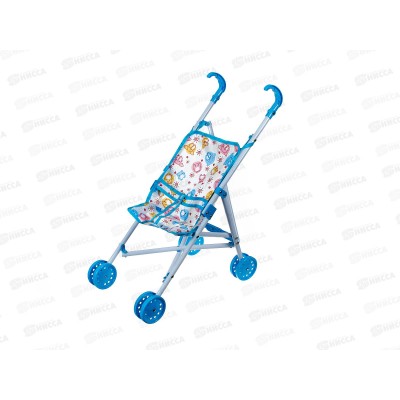 Коляска для кукол №LZX17A пластик, пакет 51*21*38